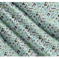 thumbnail image 3 of Soimoi Cotton Cambric Fabric Scissor,Buttons & Machine Sewing Print Fabric by The Yard 56 Inch Wide, 3 of 7