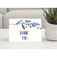 thumbnail image 4 of Darling Souvenir White Leaves Thank You Card Wedding Thank You Card Greeting Cards With White Envelopes - 100 Pcs, 4 of 4
