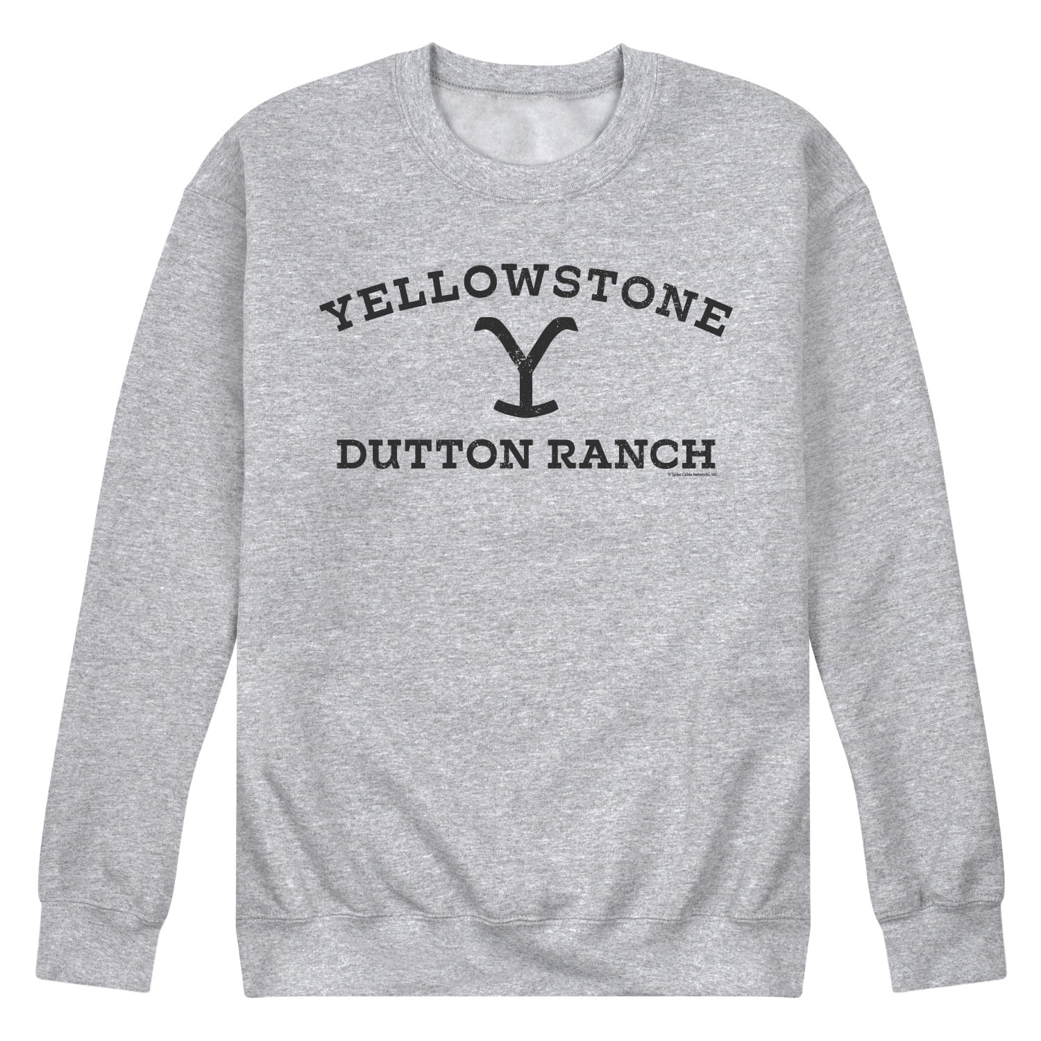 Yellowstone Yellowstone Dutton Ranch Men's Crew Neck Fleece