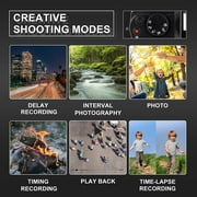 NBD Digital Camera for Photography 4K 48MP Vlogging Camera for YouTube with 32GB TF Card