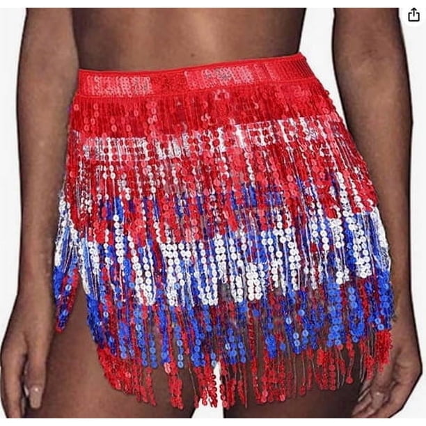 Cadena de cintura con borlas de cuatro capas para danza del vientre, falda de toalla de cadera Bosimi, toalla de cintura, cinturón con lentejuelas