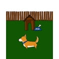 thumbnail image 2 of Edwins, Hugo 12x14 White Modern Wood Framed Museum Art Print Titled - Another Doggy Dog Day I, 2 of 4