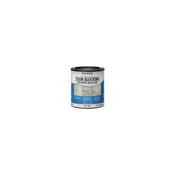 EasyCare SRL1-QT Stain Blocking Interior/Exterior Primer/Sealer, Latex White, Qt. - Quantity 1