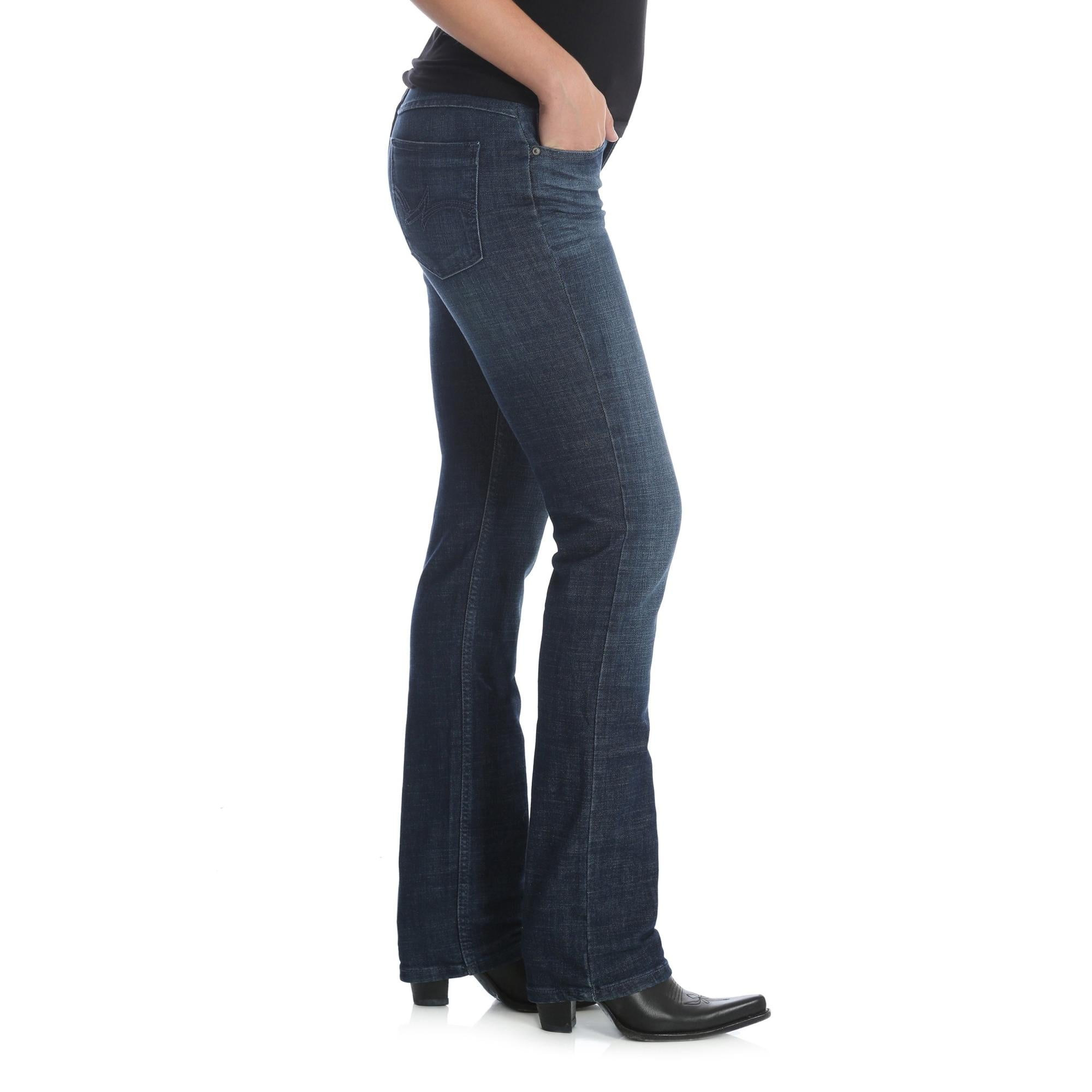 wrangler women's straight leg jeans