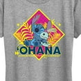 thumbnail image 3 of Disney - Lilo & Stitch - Ohana - Women's Short Sleeve Graphic T-Shirt, 3 of 5