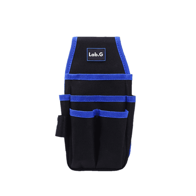 Bolsa Porta Herramientas Profesional Para Electricistas Lab.G Negro, Azul