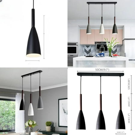 

WAGZOQN Enhance Your Indoor Restaurant Decoration with this Elegant Single Aluminum Pendant Light featuring LED Lighting - Elevate Your Space with this Stylish and Modern Fixture