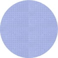 thumbnail image 1 of Ahgly Company Machine Washable Indoor Round Transitional Sky Blue Area Rugs, 4' Round, 1 of 7