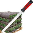 thumbnail image 1 of Keyfit Tools SOD Knife Stainless Steel Blade Sod Cutter Trim New sod Around Landscape Edging beds & Sunken, Overgrown Sprinkler Heads Like Hunter PGP Raise Repair Adjust Remove Sprinkler Guard, 1 of 4