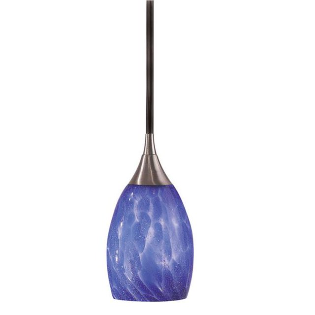 Kenroy Home 44301BS-LAG Medici 1 Light Mini Pendant