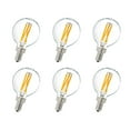 thumbnail image 1 of Elitco Lighting G14LED101V1-6PK Ampoule LED G14 Dimmable 2700K 4 watts - Lot de 6, 1 of 2