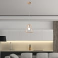 thumbnail image 4 of Lámpara Colgante Creativa Hecha Lámpara Decorativa con Cable Luz Colgante Moderna para Salón Comedor bar, 5 - Yotijar  luz colgante de bambú, 4 of 8