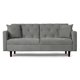 thumbnail image 2 of Sofá Cama De Velvet Gris Claro Beehive Memory Foam Modelo Jagger, 2 of 8