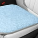 thumbnail image 4 of Cojín antideslizante para silla de comedor de 34 cm | Cojín de lino con relleno de esponja | Comodidad ergonómica para casa, cocina, oficina y coche | Gris claro y azul cielo, 4 of 5