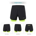 thumbnail image 2 of Doorslay Men's 2-in-1 Running Shorts Quick-Drying Breathable Energy Training Sports Jogging Cycling Shorts Extended Lining, 2 of 8