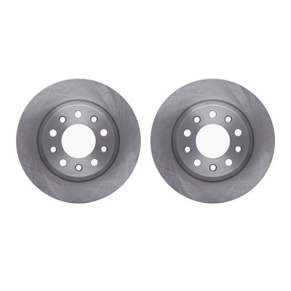 Dynamic Friction Company Rear Brake Rotors 6002-40026