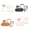 thumbnail image 2 of 5 Pieces Handbag Making Kit Bottom Handles Shoulder Replacement Straps Bottom Kit Straps Replacement Bag Handmade Repair Supplies DIY Craft for Beginners Pink, 2 of 7
