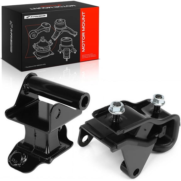 A-Premium 2PCS Transmission Mount Set Compatible with Honda Odyssey 2007 2008 2009 2010 3.5L, Automatic Transmission, Replace# 50806SHJA02, 50805SHJA01