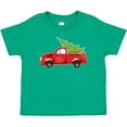 thumbnail image 3 of Inktastic Christmas Vintage Truck with Christmas Tree Boys or Girls Baby T-Shirt, 3 of 5