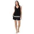 thumbnail image 6 of Layla Women's Sleepwear 2-Piece Knit Tank and Shorty Boxer Pajama Set, XS-4X, 6 of 6
