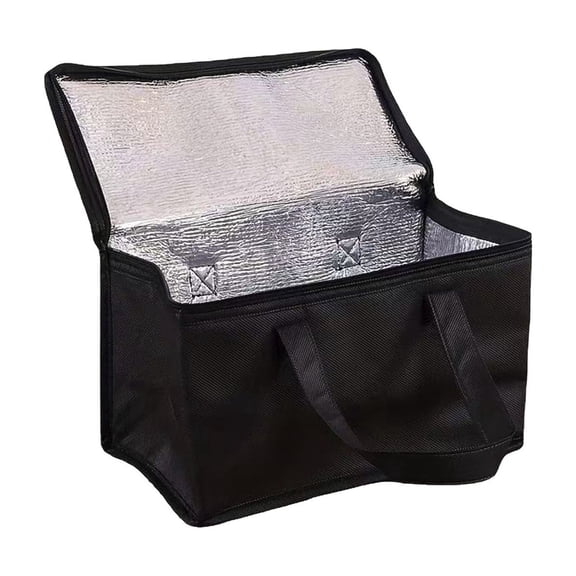 Insulated Food Delivery Bag for Hot and Cold Meal, Grocery Tote Insulation Bag,Reusable Handheld Insulated Bag,Cooler/Thermal Bags