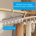 thumbnail image 6 of Easy Assembly Rotating Hook Waved Structure Clothes Organizers for Tight Space, 6 of 13