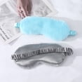 thumbnail image 4 of Máscara de ojos para dormir con sombreado de pelo de conejo pequeño, máscara de ojos de felpa, transpirable, agradable para la piel, protección ocular de seda agradable para la piel en, 4 of 5