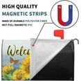 thumbnail image 4 of Spring/Summer Sunflower Cardinal Bird Mailbox Covers Magnetic Welcome Butterfly Floral Mailbox Cover Standard Size 18 X 21 Holiday Mailbox Wrap Post Letter Box Cover Decorative for Home Outdoor Garden, 4 of 6