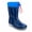 Blue Dinosaur, variant on Kids Rain Boots for Boys Toddler Waterproof Rain Boots with Drawstring Easy On Handles, Blue Dinosaur Print Non-Slip Sole, Size 8