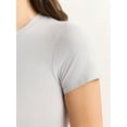 thumbnail image 2 of Joyspun Women's Everyday Seamless T-Shirt, Sizes S-3XL, 2 of 8