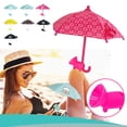 thumbnail image 1 of Fiudx Paraguas con Soporte para Teléfono, Protección Solar y Función de Obturador de Fotos, Agarre Ajustable para Un Uso Seguro, Diseño Compacto y Portátil, Ideal para Eventos Al Aire Libre, Ideal pa, 1 of 1