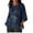 Blue, variant on Plus Size Tops for Women Cotton Linen Shirt 3/4 Sleeve Round Neck T-Shirt Loose Casual Shirt Lightweight Trendy Summer Fall Tops,Pink,L