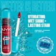 thumbnail image 5 of NYX Professional Makeup Lip IV Hydrating Lip Gloss & Lip Stain with Coconut Water, Redy Set Wet, 0.16 fl oz, 5 of 12