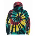 thumbnail image 3 of Colorful Tie Dye Hoodies - Tie Dye Hooded Sweatshirts Sizes S-5XL (Island Spirl-2X-Large), 3 of 4