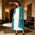 thumbnail image 7 of Chiffon Cape Poncho For Women, Teen Sheer Mesh Party Long Shawl Wrap, Halloween Capelet Bridal Evening Dress Cover Up, 7 of 7