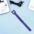 thumbnail image 2 of Hook Loop Cable Organizer 30pcs Reusable Cable Organizer Tape Tangle-free Fastener Strap, 2 of 8