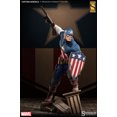 thumbnail image 2 of Captain America 22 Inch Statue Figure Premium Format - Captain America Allied Charge on Hydra Sideshow 3001961, 2 of 2