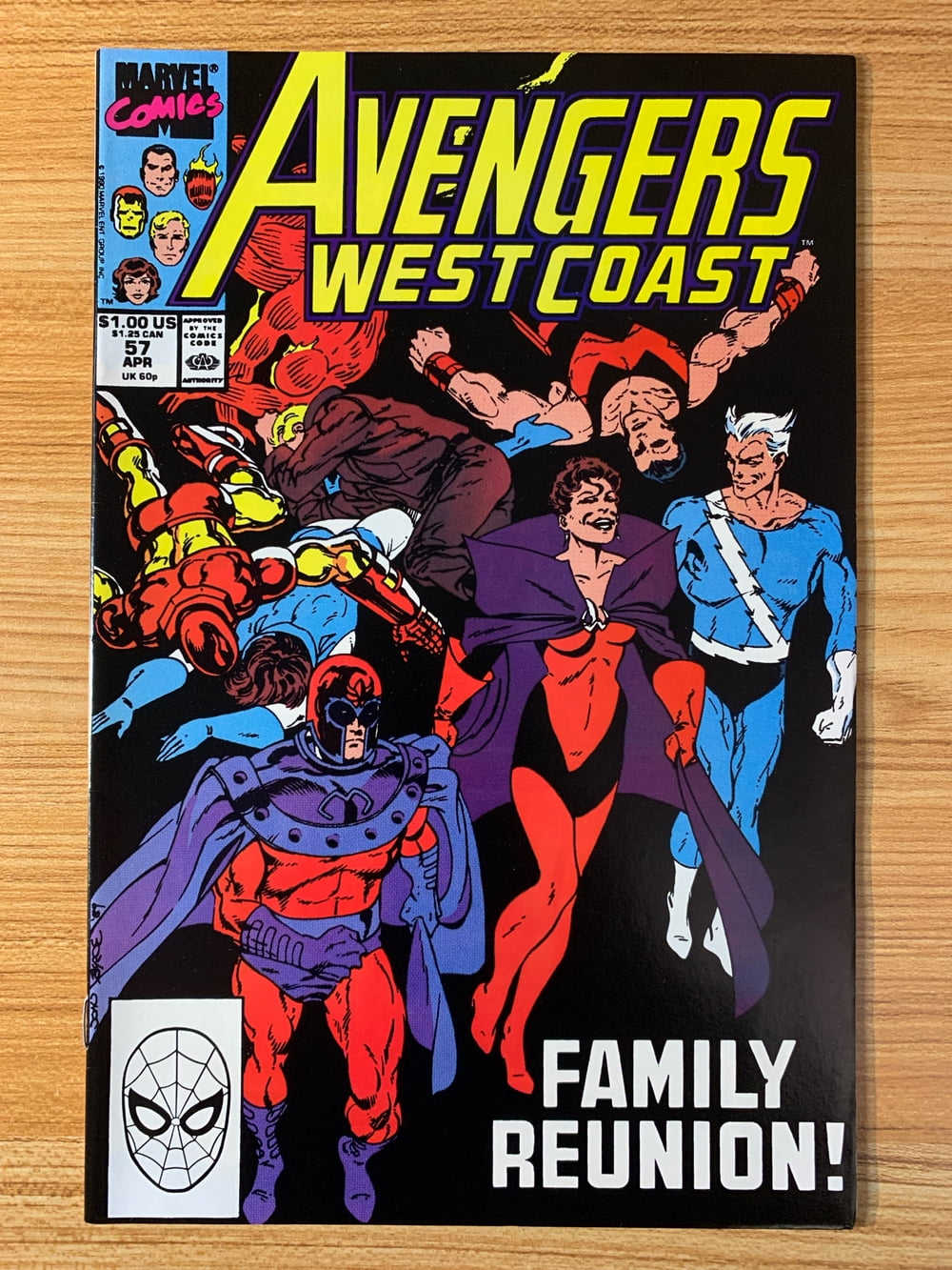 Cover of Avengers West Coast #57