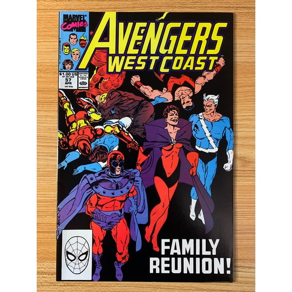 Avengers West Coast #57 Comic Book