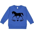 thumbnail image 2 of Inktastic Horse for Girls Toddler Sweatshirt, 2 of 4