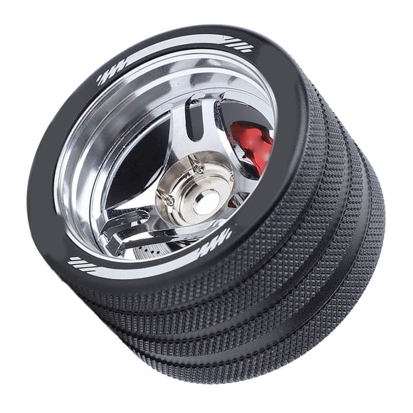 El Volante de Dirección RC de aluminio ergonómico Mejora El Controlador, Diseño Simulado de Freno de Disco Con Resistencia a la ÓXido, Para La Serie Sanwa Mt41/Mt51/M17, Serie