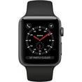 thumbnail image 4 of Restored Apple Watch 3 (GPS) 42mm Space Gray Aluminum Case with Gray Sport Band (Refurbished), 4 of 4