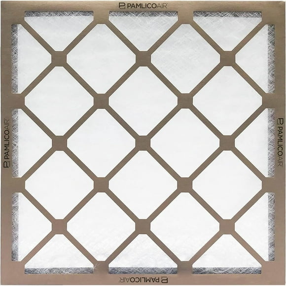 Filtro de aire Pamlico Air Fiberglass 4 MERV HVAC, 14 x 20 x 2,5 cm, paquete de 12