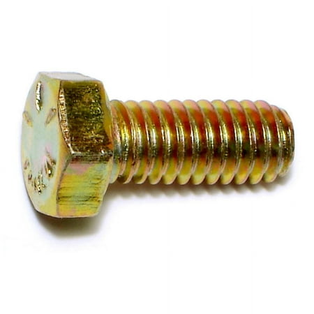 

5/16 -18 x 3/4 Zinc Plated Grade 8 Steel Coarse Thread Hex Cap Screws HCS8-091