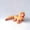 C, variant on 3D Printed Mini Gecko Desktop Ornament Realistic Gradient Color Model Toy with Detailed Eyes for