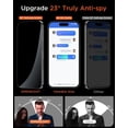 thumbnail image 2 of Protector de pantalla de privacidad DIMONCOAT, paquete de 4 unidades para iPhone 15 Pro Max, 2 of 9