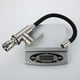 thumbnail image 4 of Grifo mezclador de cocina con manguera flexible de silicona maleable, grifo mezclador de cocina de acero inoxidable de latón cromado giratorio de 360 ​​grados, grifo mezclador para, 4 of 4