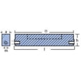 thumbnail image 2 of 5007089 Johnson / Evinrude Power Trim Magnesium Anode For Freshwater Use, 2 of 3