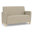 thumbnail image 1 of Lesro Ravenna Reception Loveseat in Beige, 1 of 5