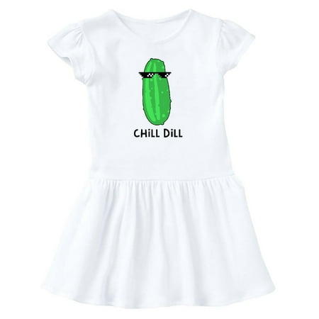 

Inktastic Chill Dill Gift Baby Girl Dress